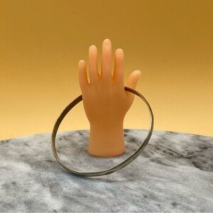 Vintage Mexico Plata 925 bangle etched silver